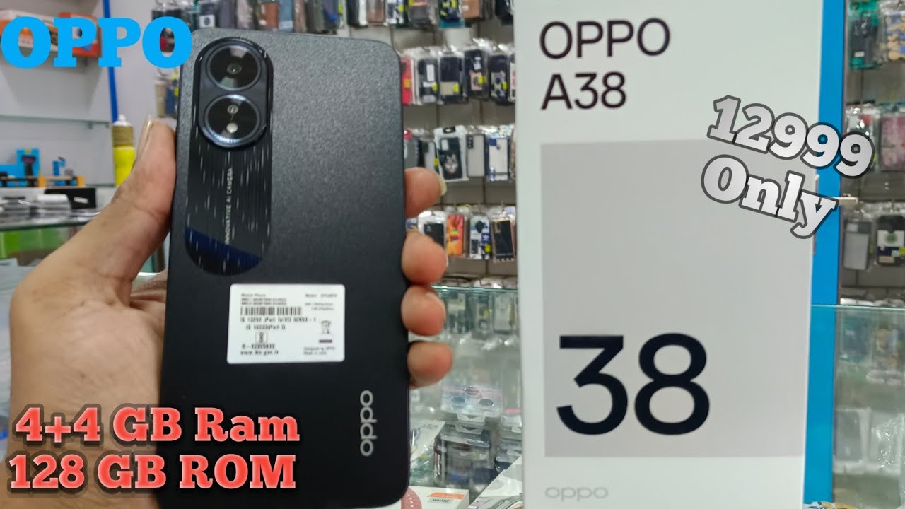 OPPO A38 4g Smart Phone 📱 Unboxing And Review Rs 12999 