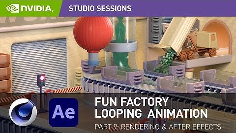 Creating a Fun Factory Looping Animation w/ Perry Cooper | Part 9: Rendering