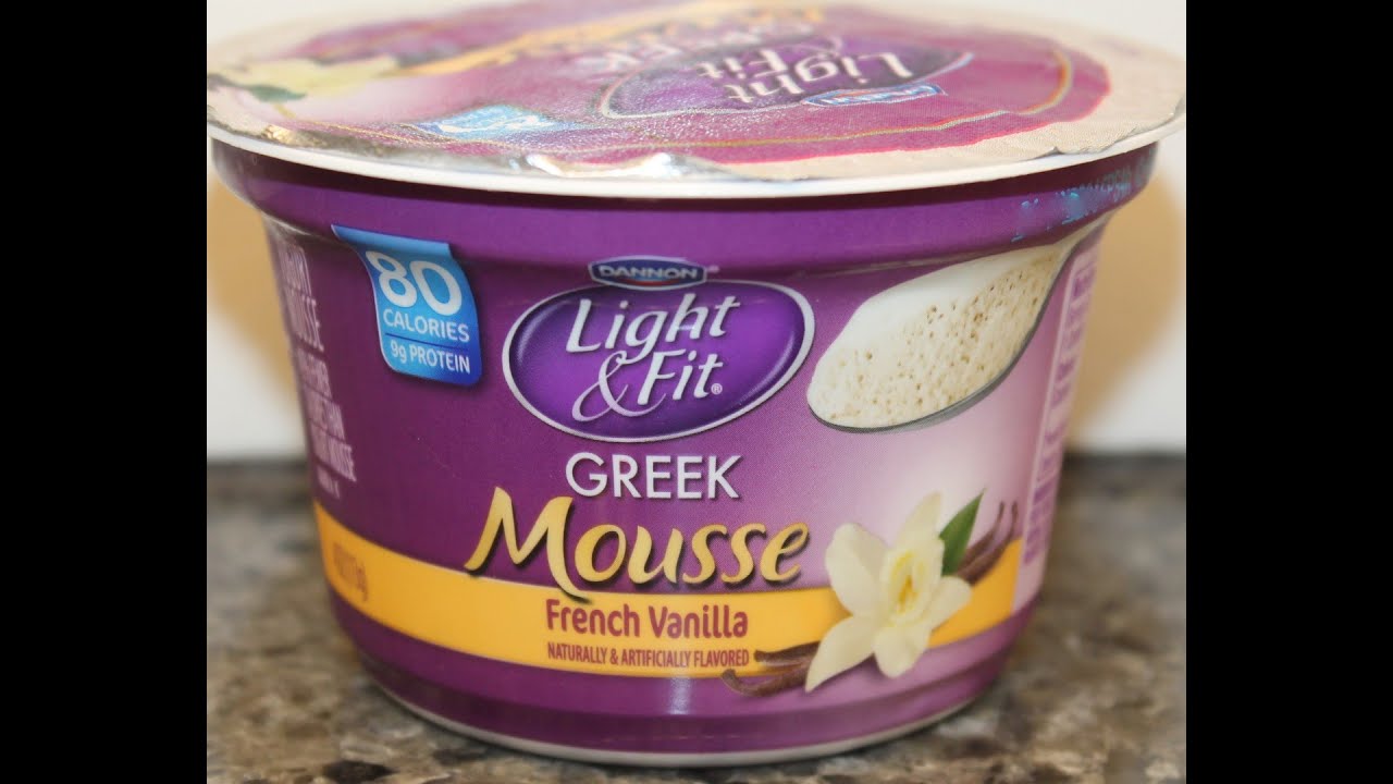 French Vanilla Greek Yogurt Mousse