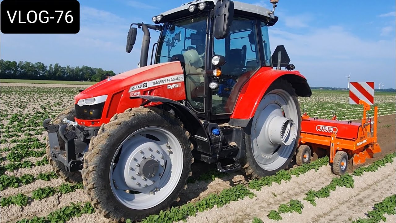 FARMVLOG #76 aardappelen frezen, aanaarden