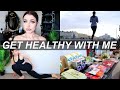 What I Eat, Grocery Haul & Exercise Routine | GET HEALTHY WITH ME