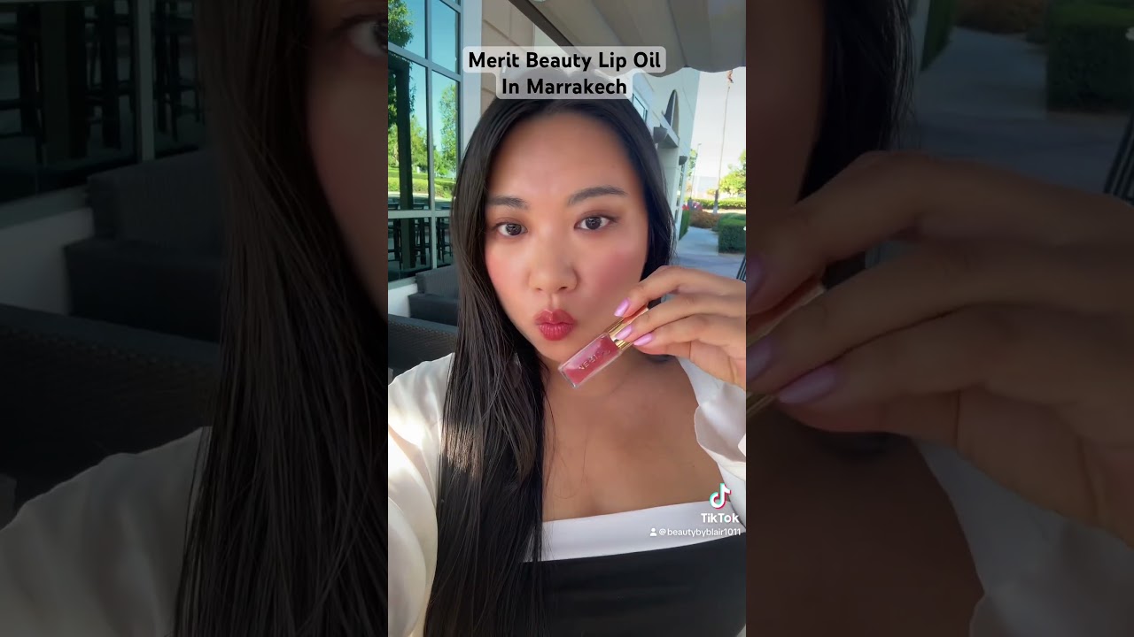 Merit Tinted Lip Oil in Marrakech