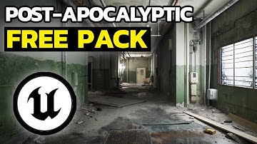 New AAA Megascans Sample Project | UE5 Derelict Corridor