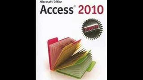 access 2010 le nouveau programme.....