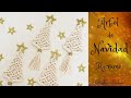 Adorno Árbol macramé de Navidad paso a paso / Macrame Christmas tree ornament step by step
