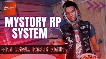 MyStory RP System | My Small Messy Farm | Cooking & Farming | Second Life