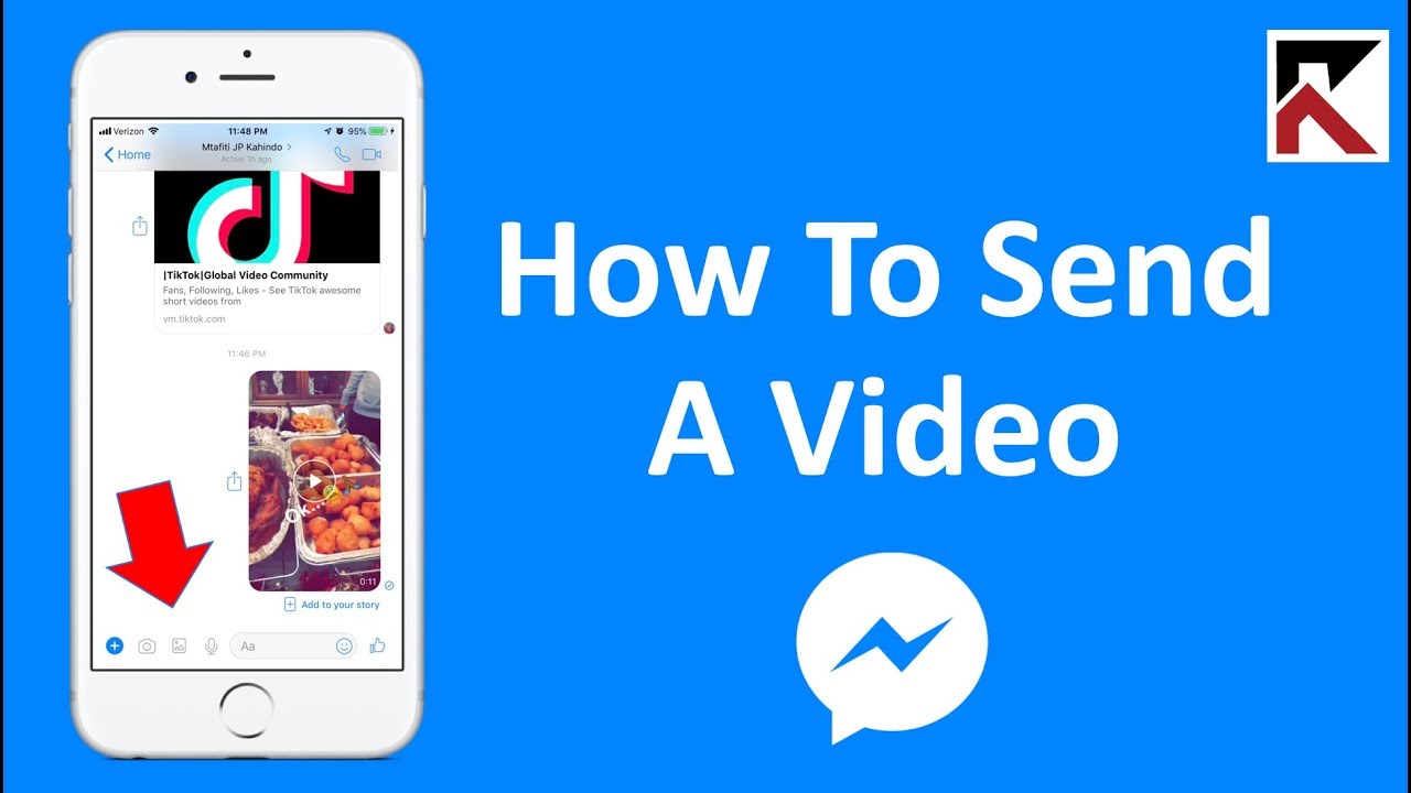 Facebook Real Homemade Videos - How To Send A Video In Facebook Messenger