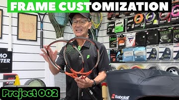Racquet Customization [Matching Frame Specifications & Reducing Grip Size]