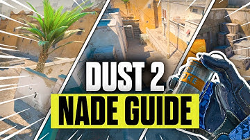 CS2 DUST 2 NADE GUIDE - MUST KNOW SMOKES, MOLLY, and FLASHES