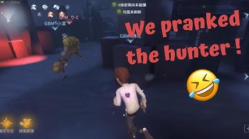 Identity V ft Cotton - We pranked the hunter by pretending to be bots!
