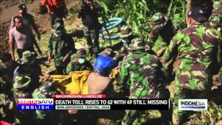 Rescue Crews Pull 6 More Bodies From Banjarnegara Landslide