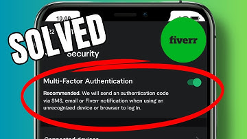 How to enable multi-factor authentication on Fiverr