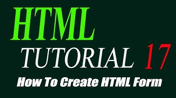 HTML Form - Lec 17 - HTML for Beginners in Urdu/Hindi