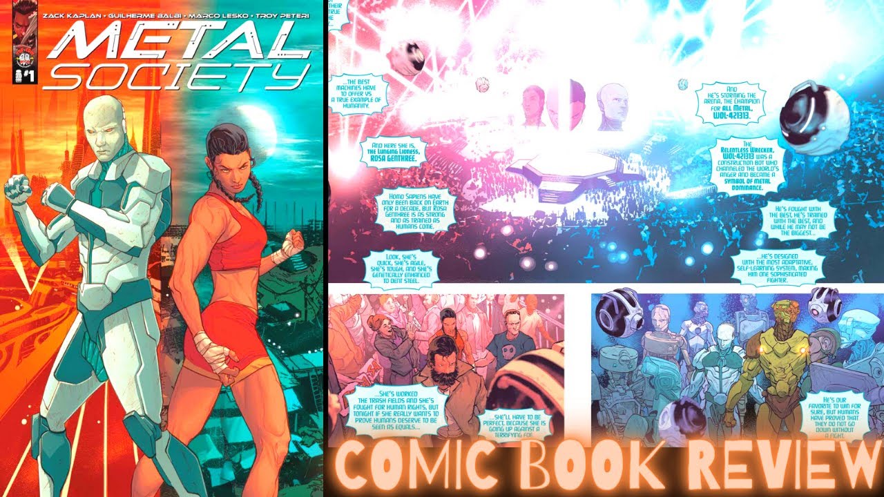 Comic Review | Metal Society #1 | Image Comics