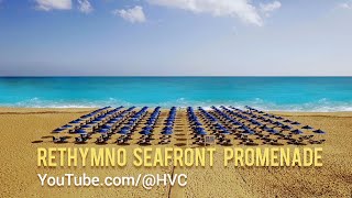 WALKING RETHYMNO'S SEAFRONT PROMENADE (in Crete)