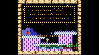 SMW Hack Longplay - Super Mario World: The Princess Rescue 2 - Luigi's Journey!