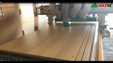 MÁY CNC TRUNG TÂM NESTING 4 Đầu Cắt khoan ván ra phôi HOLZTEK