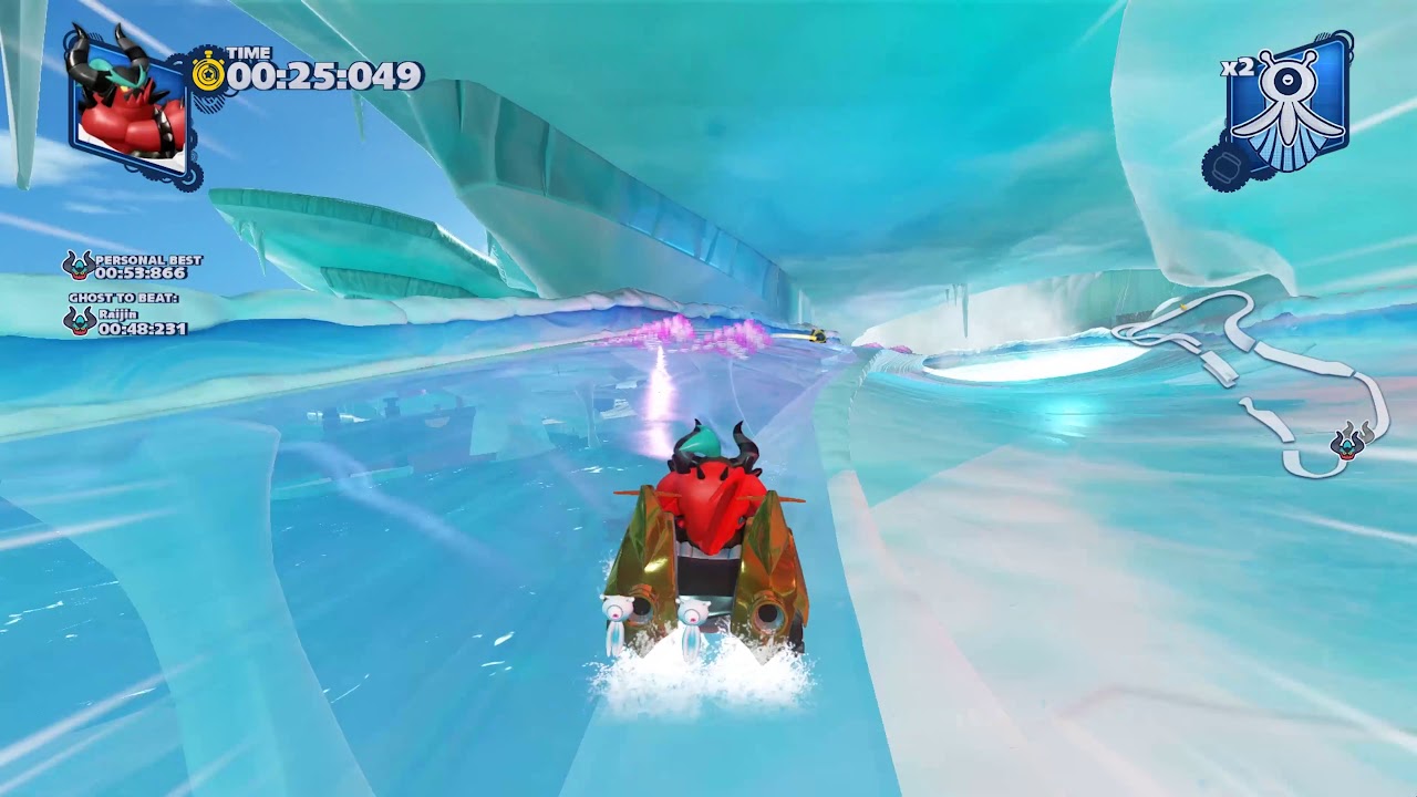 Team Sonic Racing - Ice Mountain - Time Trial - 