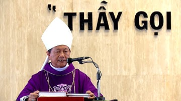 Đức Cha Giuse Trần Văn Toản giảng lễ an táng Cha Gioan Phạm Hoàng Sinh, OP.