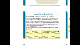 ACC 311 - CH 7 - Sales Returns V2