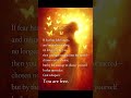 God whispers: You are free. 🕊✨️🦋
