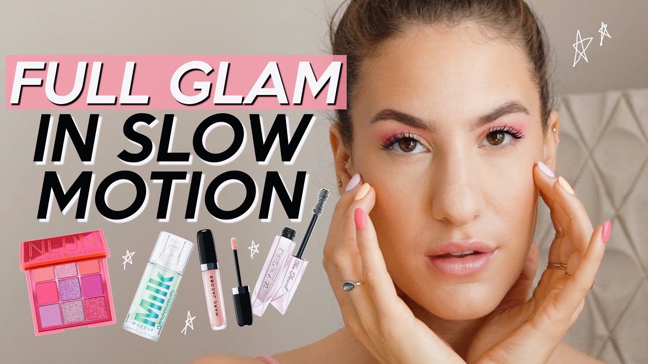 MAKEUP IN SLOW MOTION: An Anti-Stress/Calming Tutorial | Jamie Paige