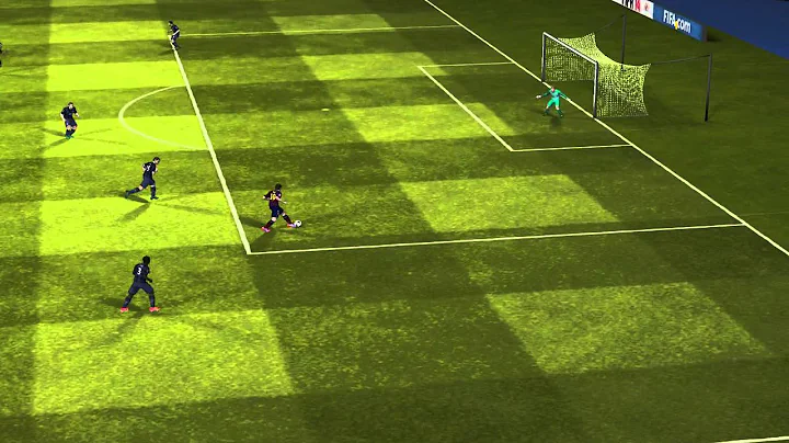 FIFA 14 iPhone/iPad - FC Barcelona vs. Manchester ...