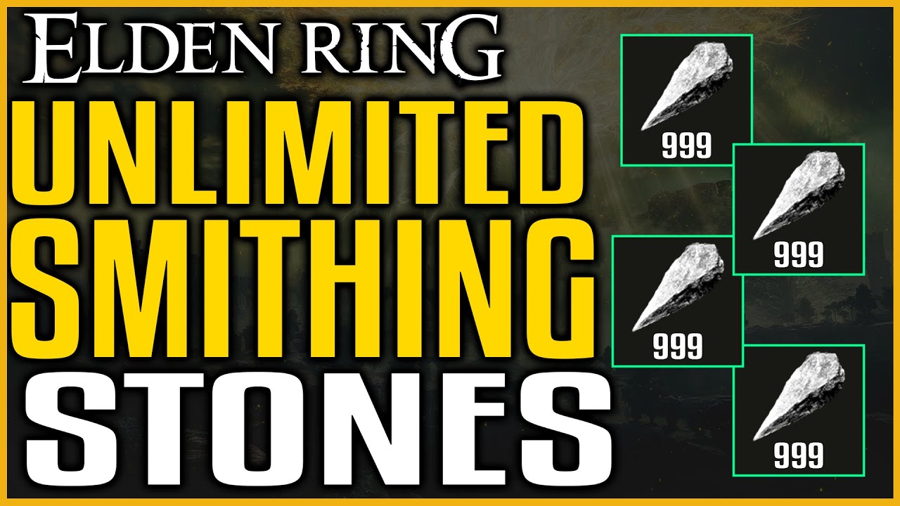 Elden Ring FARM UNLIMITED SOMBER SMITHING STONES - How to Upgrade