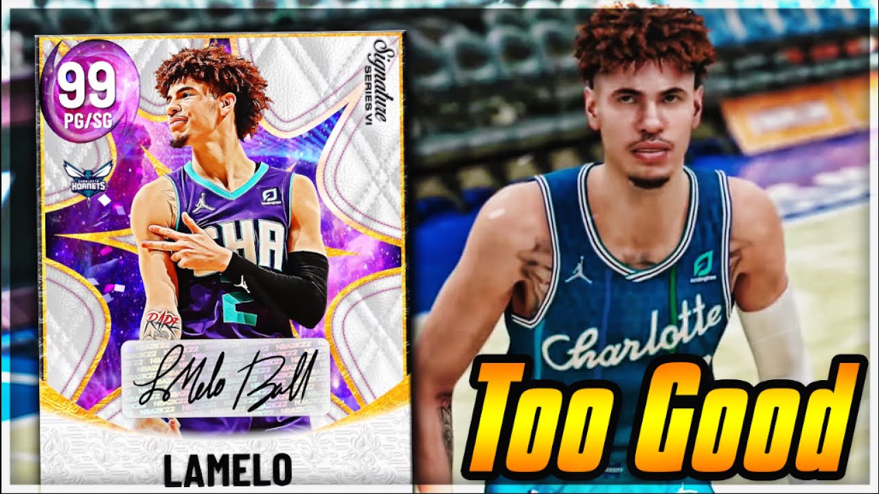 lamelo ball signature
