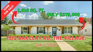 Inside This Fully Updated $275K Gem in The Village OKC | $14 Electric Bill!