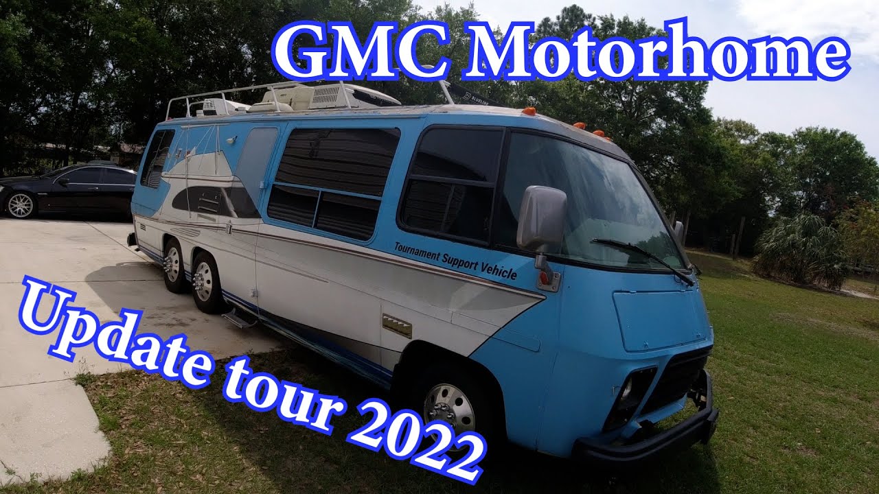2022 1976 GMC Motorhome Update tour. - YouTube