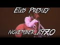 Capture de la vidéo Elvis Presley- Full Concert Footage | November 1970 |