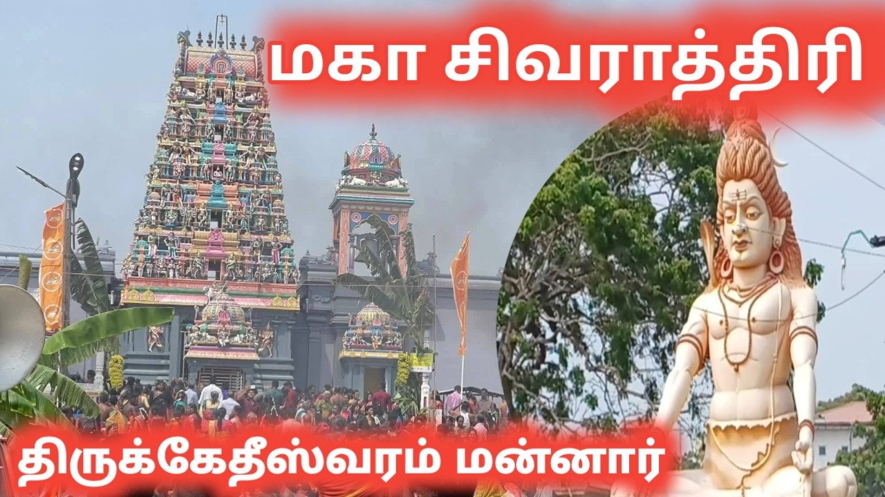 🙏 திருக்கேதீச்சரத்தில் ஒன்று கூடிய பக்தர்கள்/Thiruketheeswaram mannar