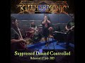 Suppressed Denied Controlled Rehearsal 2025 07 22 KILLHARMONIC #technicaldeathmetal #progressivedeat