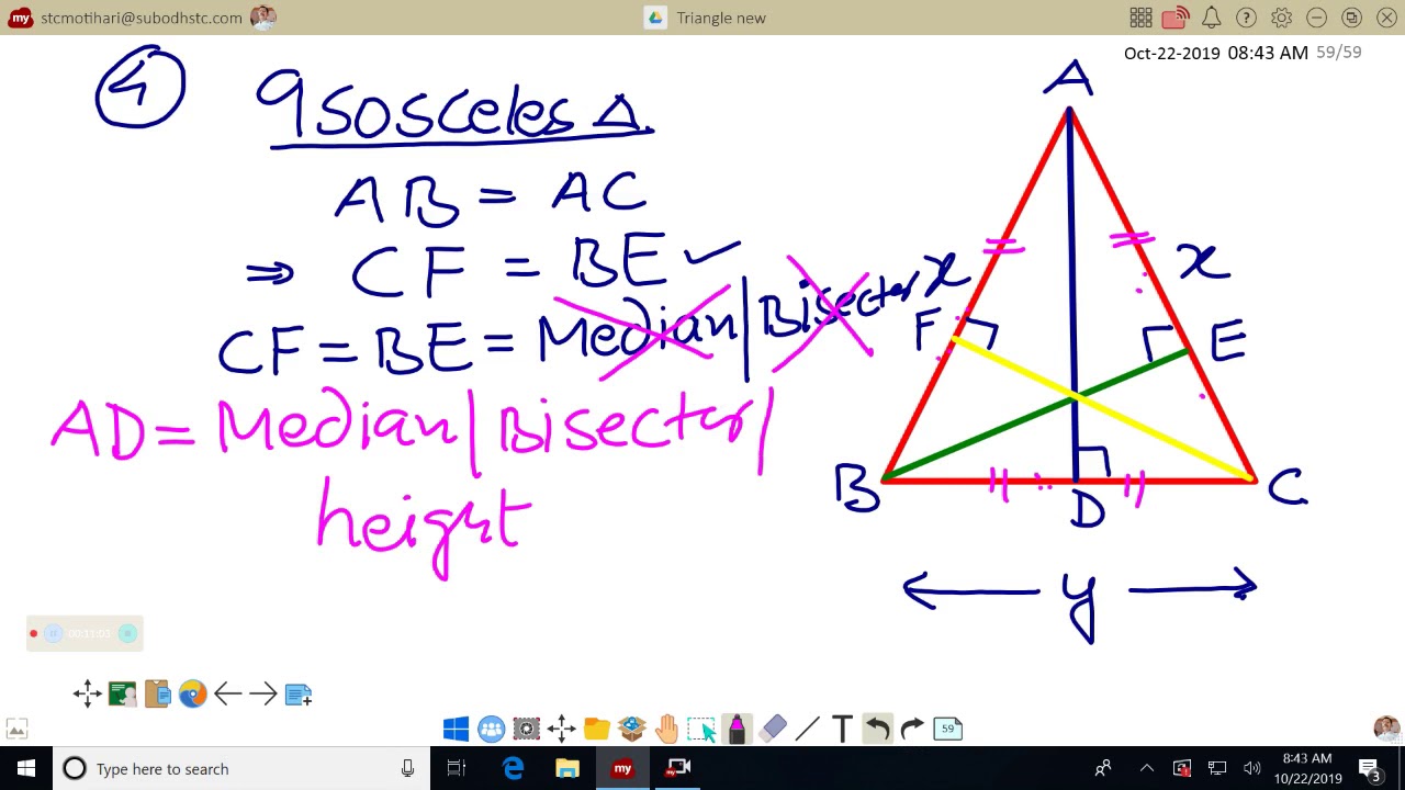 Triangle part 5 for batch 8am - YouTube