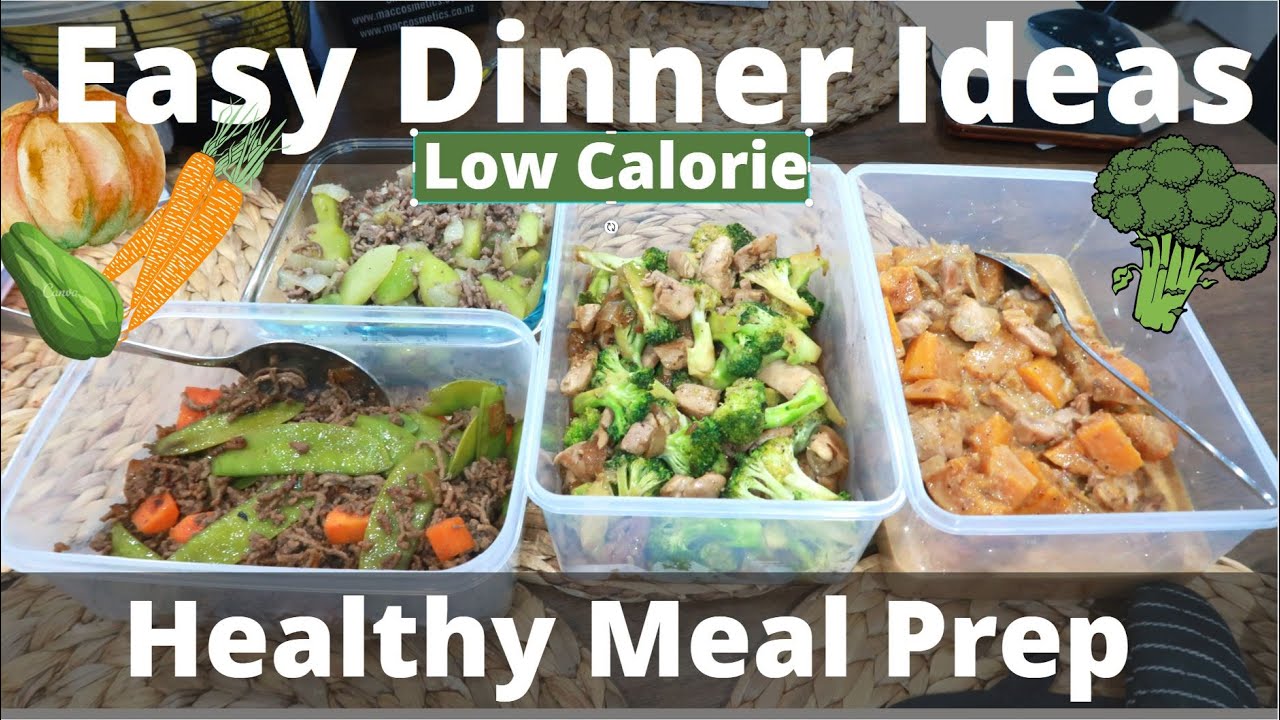 Dinner Meal Prep Ideas | Low Calorie | Low Carb High Protein | Healthy ...