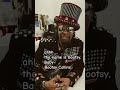 Bootsy Collins! Legendary icon! Known for his flamboyant clothes & energetic performances! FUNK!