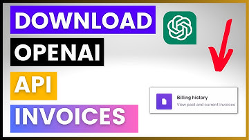 How To View & Download OpenAI API Invoices?