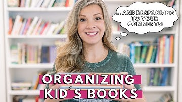 EXTREME BOOKSHELF DECLUTTER | Organizing Kid