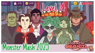 Level 14 - Monster Mash - Halloween Event 2025 - Good Pizza Great Pizza