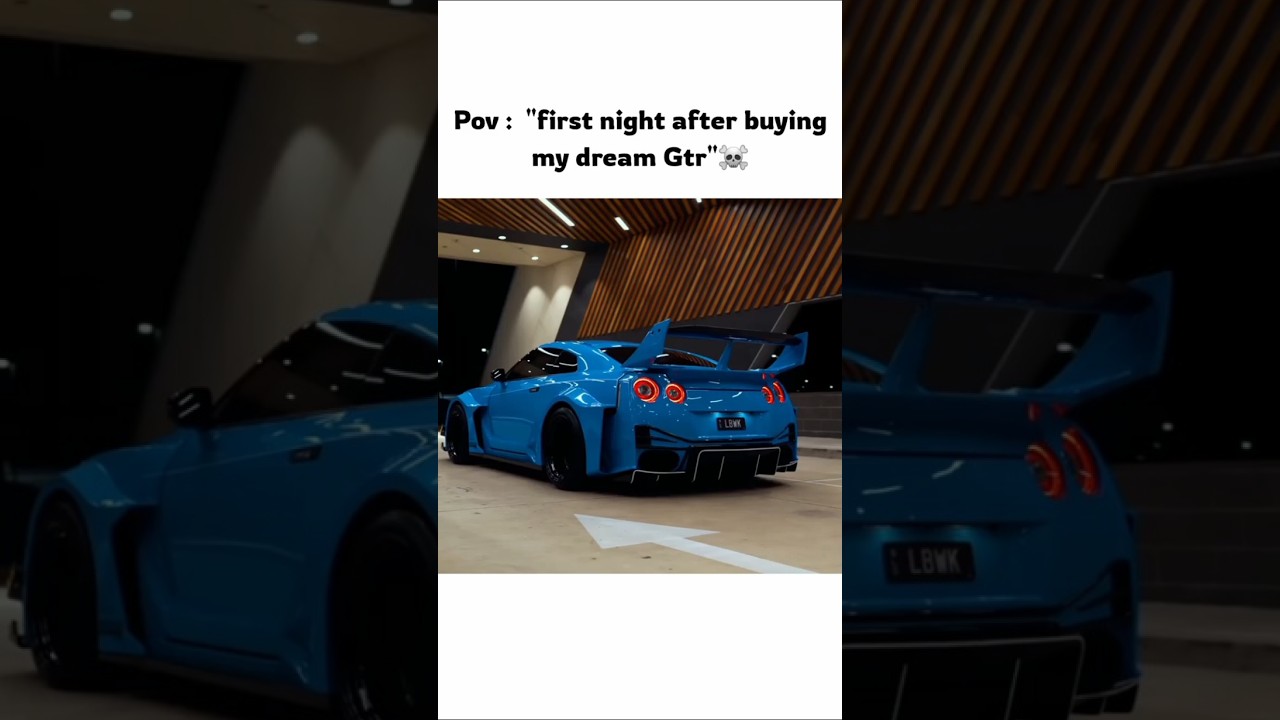 First night after buying my dream gtr 