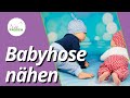 Nähanleitung Babyhose RAS von Nähfrosch: Kostenloses Schnittmuster ideal für Anfänger