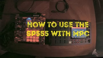 How to use the Roland SP555 with the AKAI MPC