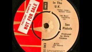 Sex Pistols - Anarchy In The UK - EMI 2256a (UK) 45 rpm spin punk
