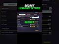 Secret Headshot Sensitivity 2025 😱