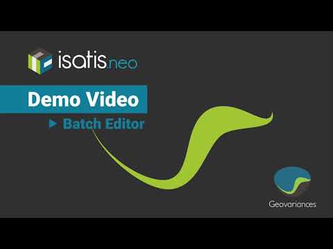 Isatis.neo version 2021.12