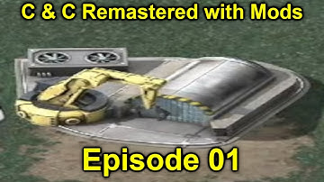 New construction options! | Command and Conquer Remastered with Veterency Mod | Episode 1