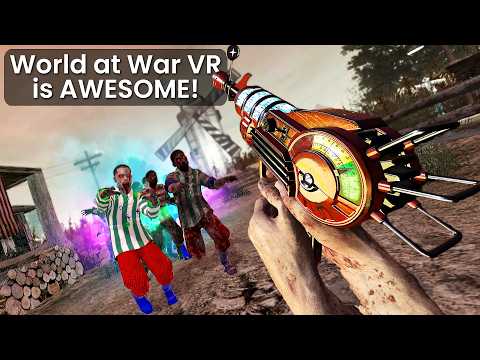 VR World at War Zombies is AMAZING! (Call of Duty VR)