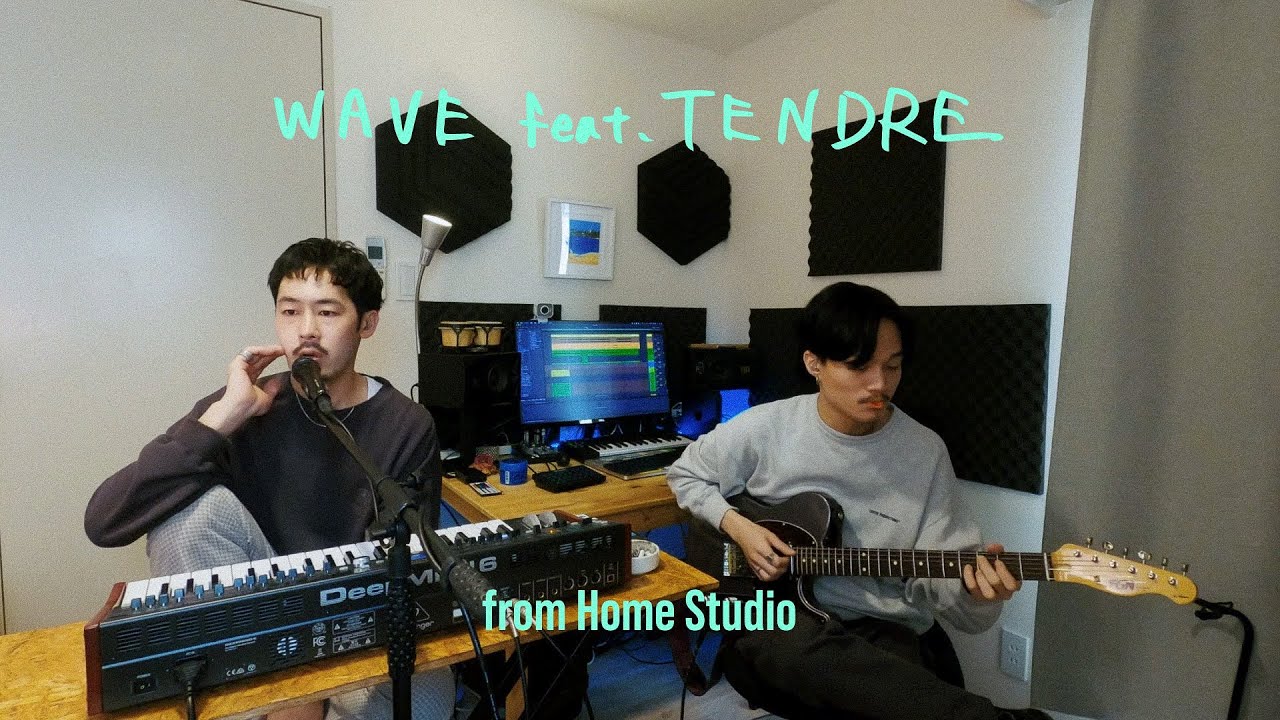 Shin Sakiura / WAVE feat. TENDRE (from Home Studio) - YouTube