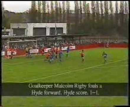 Ilkeston Town v Hyde Utd - FA Cup